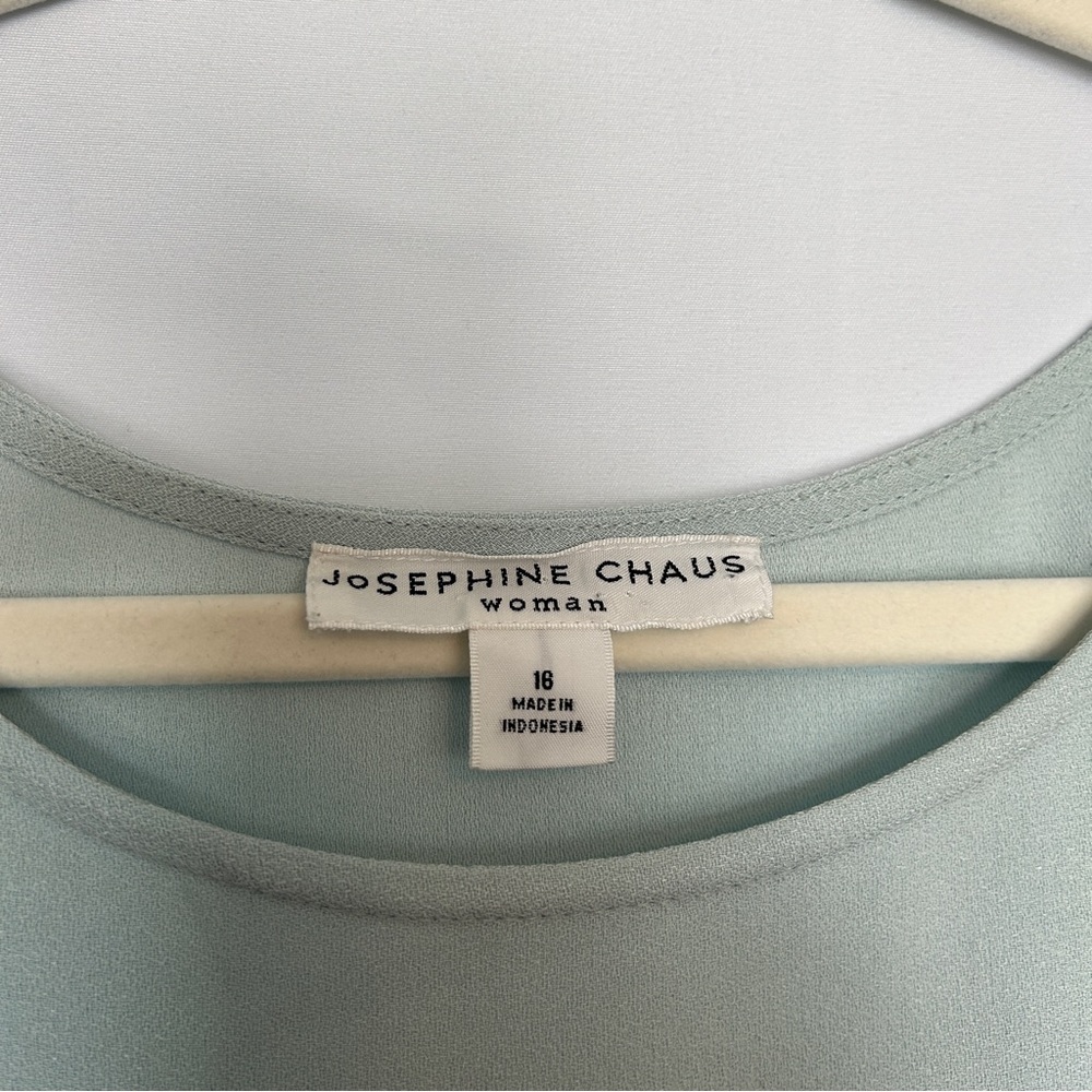 Josephine Chaus Sleeevless Light Blue Tank - Picture 2 of 8